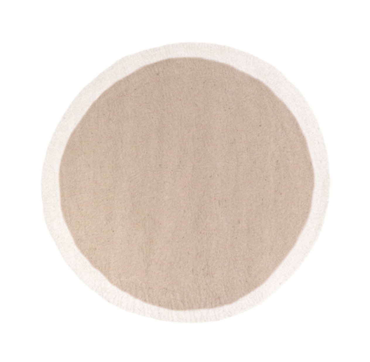 Tapis Lumbini 120 cm - lotus blanc/cumulus